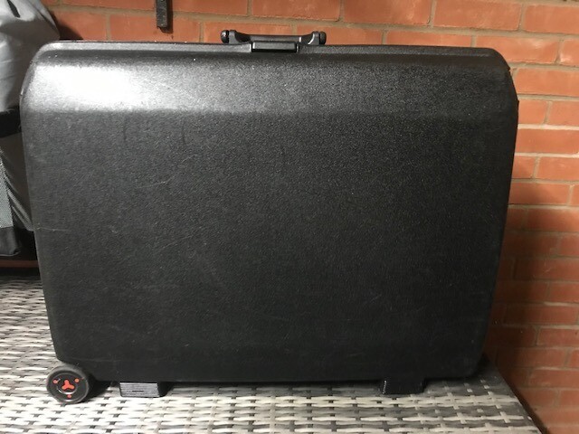 large samsonite hard shell suitcase